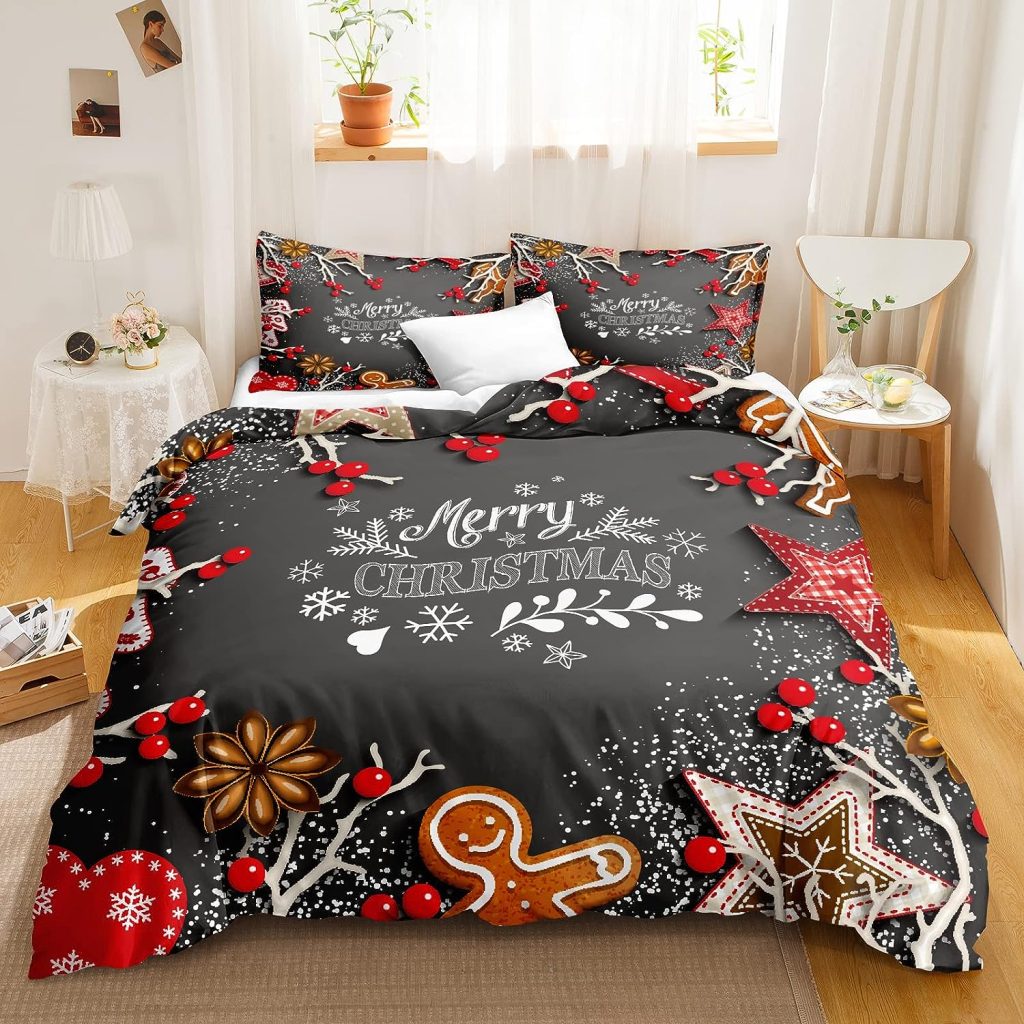 Christmas bedding
